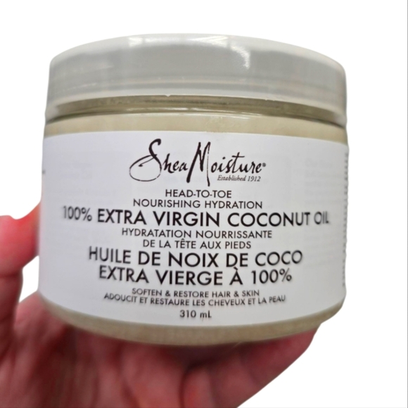 Shea Moisture 100% Extra Virgin Coconut Oil Head to Toe Nourishing Hydration - Picture 3 of 3